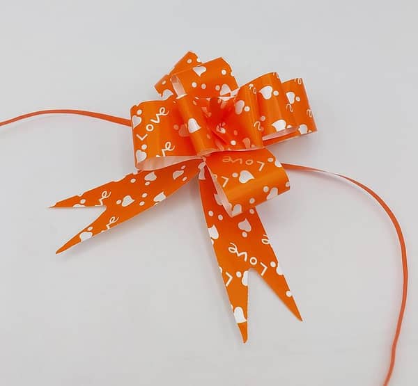 Pack of 10 Flower Ribbons for Gift and Basket Wrapping, 18 Inches Each