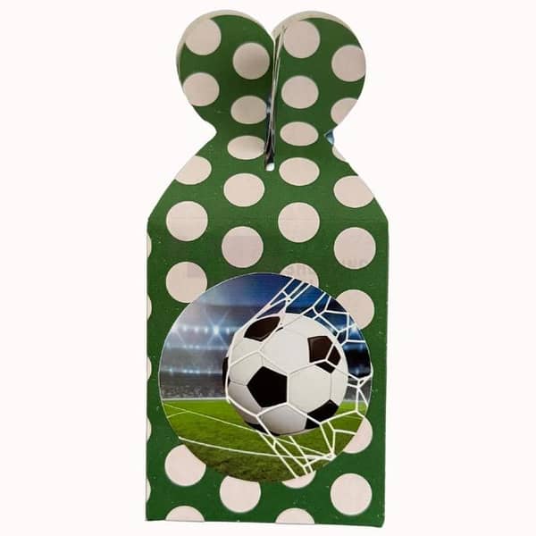 Pack of 10 Football Theme Goody Boxes for Birthday Parties