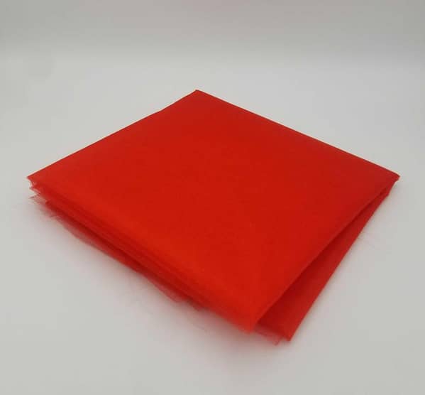 3 Gaz Red Organza Net for Decorative Uses