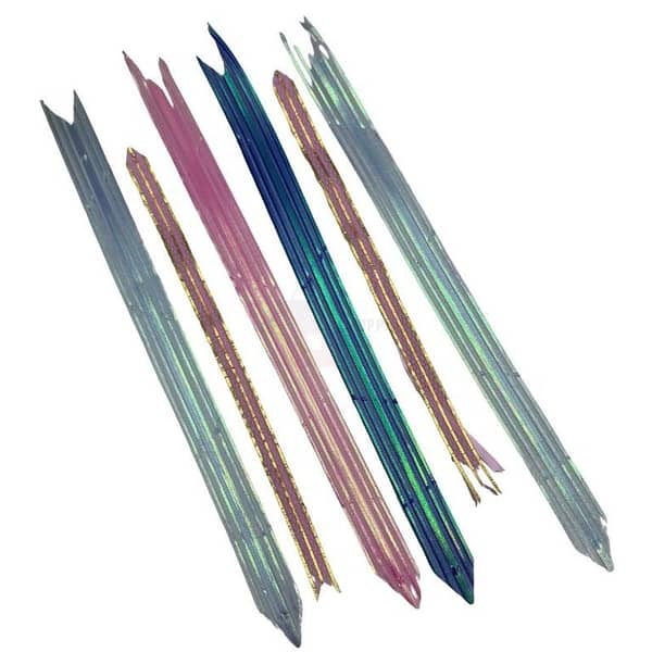 Multicolor Flower Ribbon Pack - 6 Assorted Ribbons in Mixed Sizes