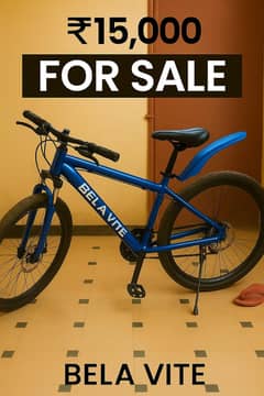 Brand New Cycle Colour Blue + Black Double Gare