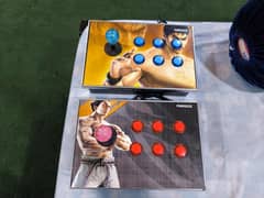 2 Arcade Fight Sticks 6 Buttons USB Wired