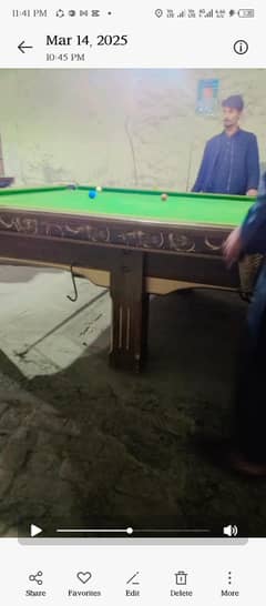 2 snooker table 6×12