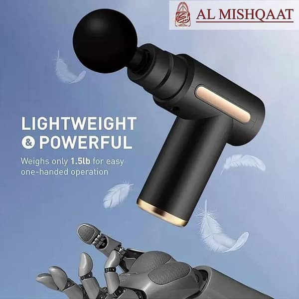 Mini Portable Deep Tissue Percussion Therapy Device – Alleviates Muscle Tension and Enhances Athletic Performance