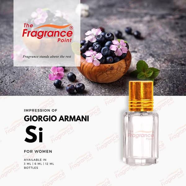Fragrance Point's Impression of Armani Si - 100% Pure Attar Perfume Oil