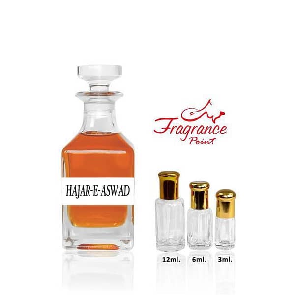 Fragrance Point Hajar-e-Aswad Pure Oriental Attar - Alcohol-Free Concentrated Perfume Oil