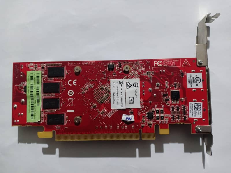 AMD FIREPRO W2100, 2GB, 128Bit, GDDR3 Graphic Card 1