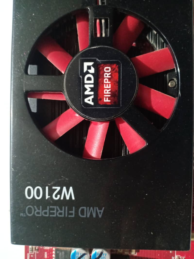 AMD FIREPRO W2100, 2GB, 128Bit, GDDR3 Graphic Card 2