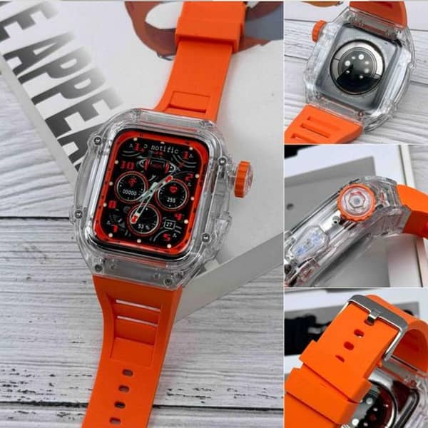 H9 Richard Mille Edition Smartwatch with HD IPS Display, Gesture Calling, Dynamic Island, Sports Modes, Music Playback, and AirPods Connectivity