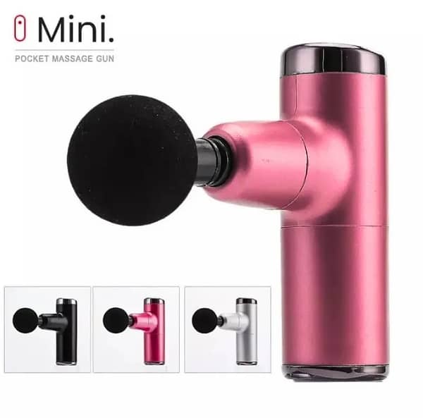 Rechargeable Mini Facial Massager Gun for Deep Muscle Relief - Portable Massager for Head, Face, and Gym Use