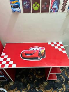 Bed , side table , wardrobe , study table