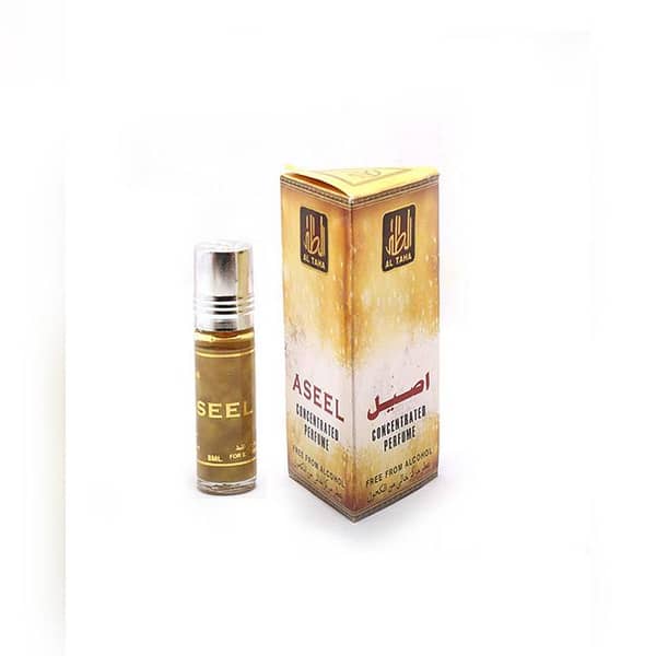 Aseel Attar 6 ml Roll-On Bottle by SAC - Long Lasting Non-Alcoholic Perfume