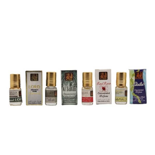 SAC Attar 3ml Set of 4: Dalal, Red Rose, Al Sultan & Lord