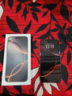 Iphone 16 pro max 256GB