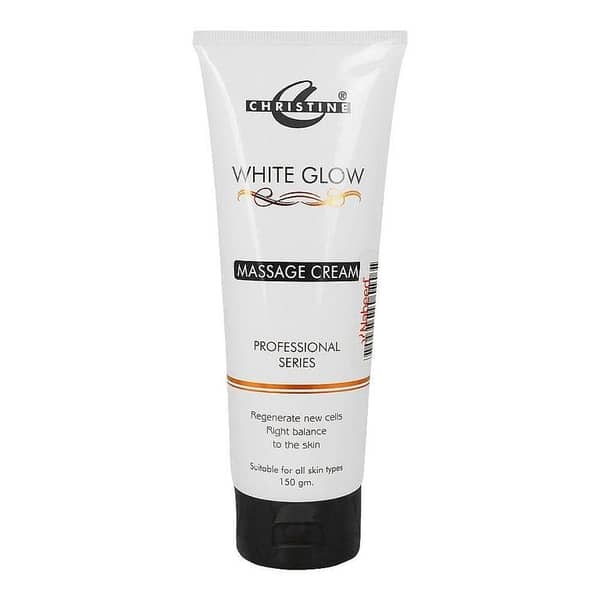 Christine White Glow 150G Massage Cream for Radiant Skin