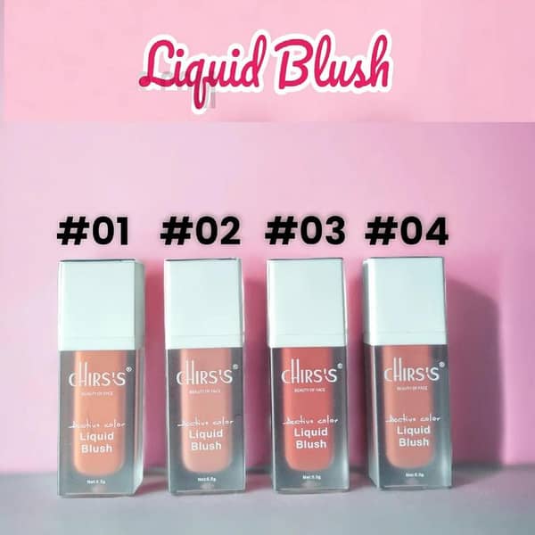 Chirss Liquid Blush - 01 Piece