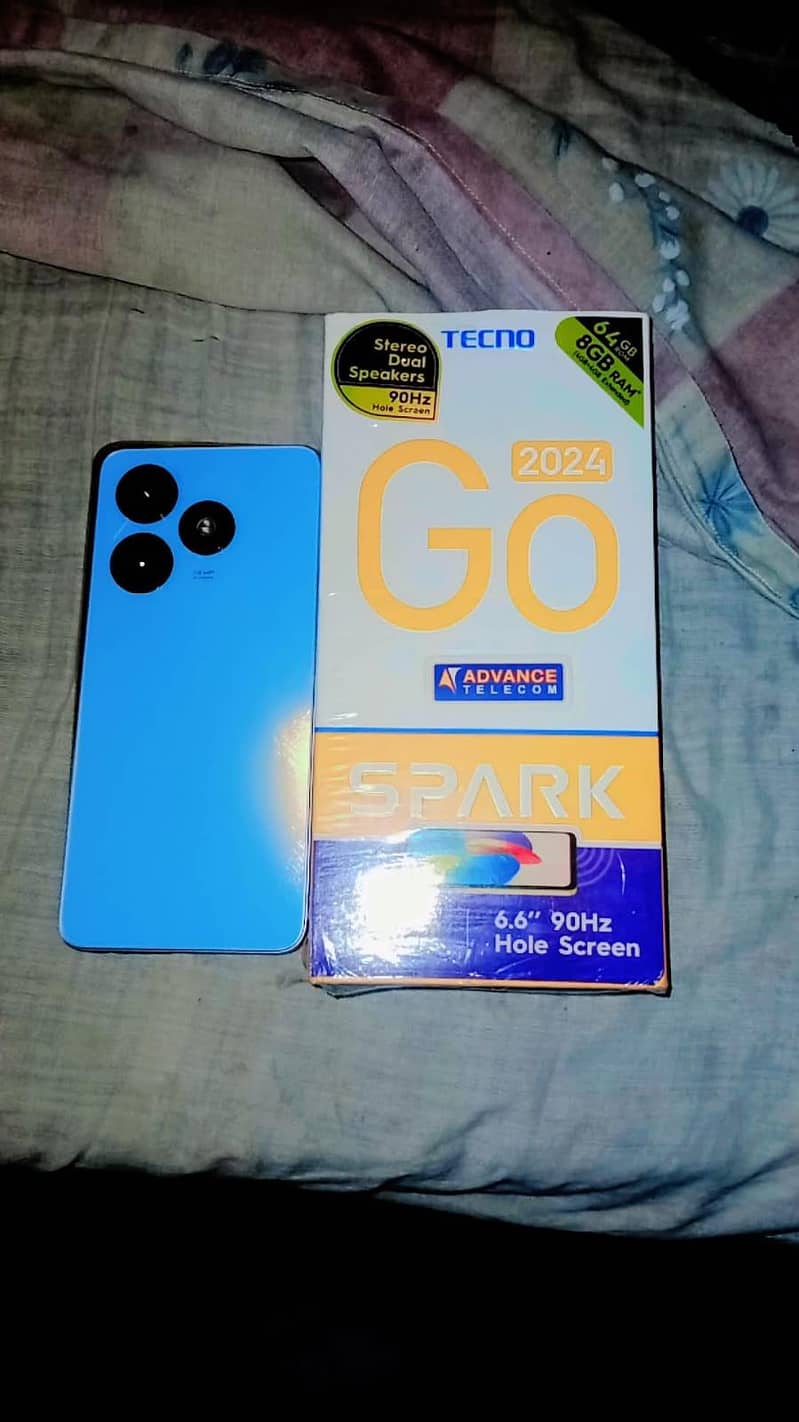 tecno spark  go 2024 with box 10  by 10 condition 4. +. 4.64. 11