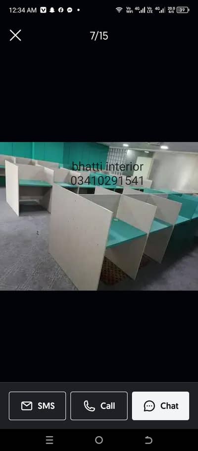 work station cubical executive table call center table