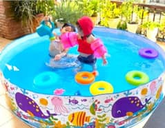 Big Size Swimming Pool(No pump required) Available with Free Delivery