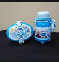 Disney frozen lunch box with bottle