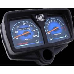 All-black Speedometer For Cg 125 Motorcycle & Honda 125cc Bikes