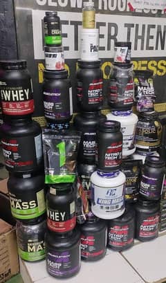 protein powder supplements iso and mass gainer gym health fitness