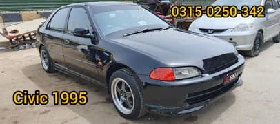 HONDA CIVIC DOLPHIN 1995 NEAT N CLEAN BLACK COLOR