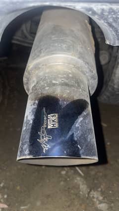 Exhaust HKS 2.0 Jasma Approved Burn Tip Silencer