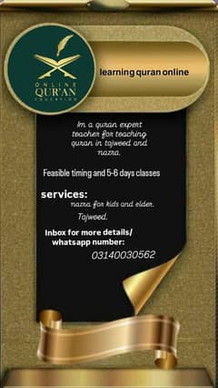 online quran teaching