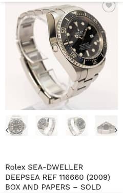 Rolex Sea-Dweller Original Watch