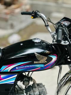Honda CD 70 2024 model black colour