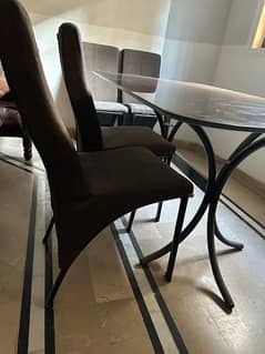 6 chair dining table