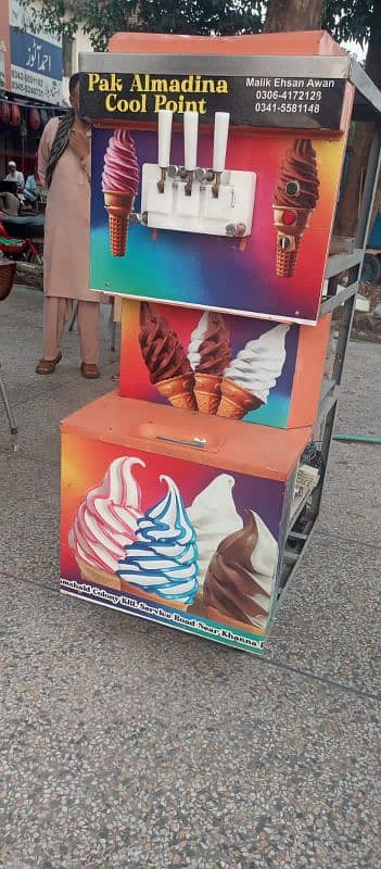 cone ice cream Machine duble flewer best condition 3