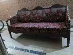 full wooden heavy mazboot sofa set