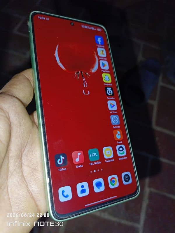 redmi note 13 No open rapir 8+128 mery super amlod display omplete box 2