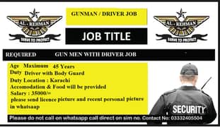DRIVER & GUNMEN