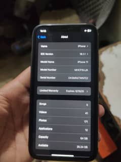 iPhone 11 nonPTA 64gb 95% battery good condition urgent sale