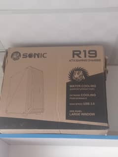 Sonic R19 Gaming PC Case With 4 ARGB Fans