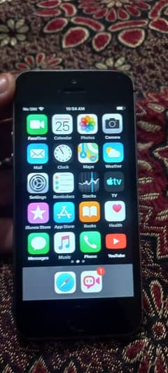 IPHONE 5s NON PTA GOOD CONDITION