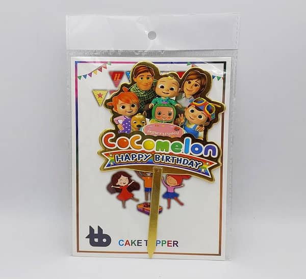 Cocomelon Cake Topper for Decorating Cakes