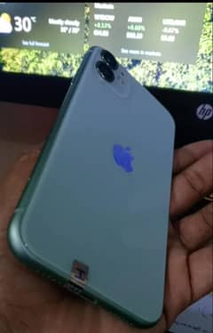 iphone 11 green color 100% Ok