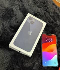 I phone 13 with orignal box waterpack 100 health 10/11 full sim time