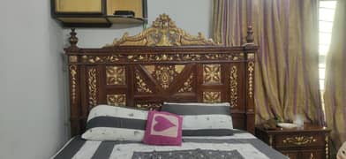 Bed pure wood of good quality