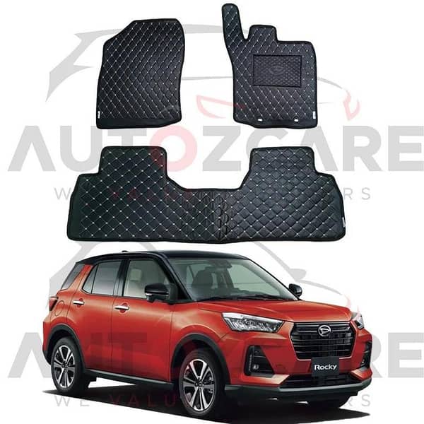 Daihatsu Rocky 7D Floor Mats (Flat Style) - Model 2019-2025