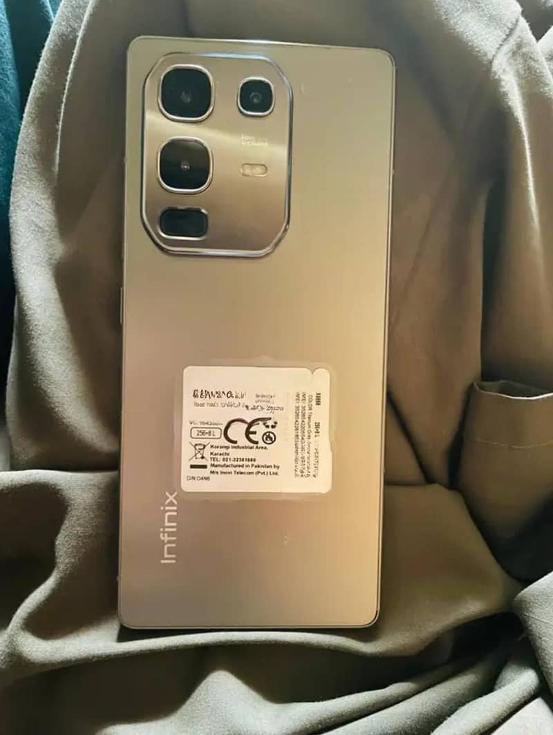 infinix note 50 just box open 16 256 only 10 days used 0