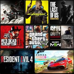 PC GAMES GTA 5/COD MW/CRICKET 24/FORZA HORIZON 5/ INSTALL KRWAYE