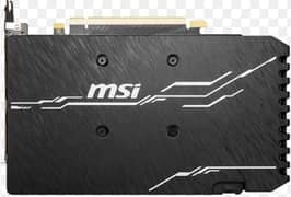MSI 1660 SUPER GAMING X 6 GB USED with BOX