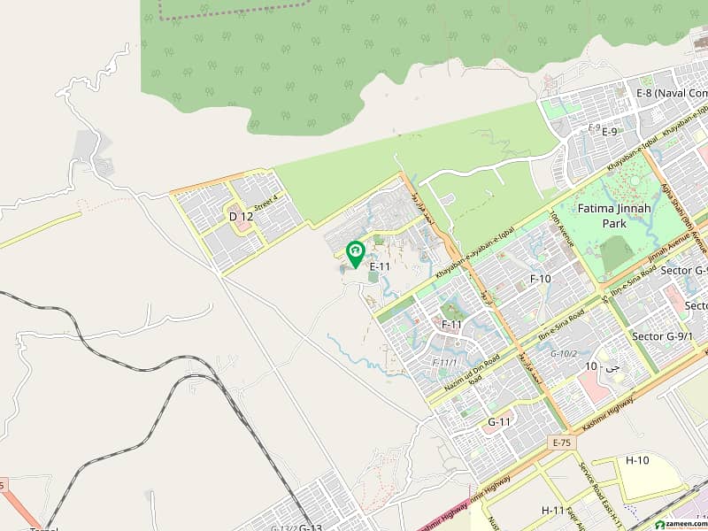 35x80 Plot For Sale In Prime Location E-11/1 (Multi)55 0