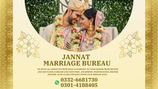 Marriage Bureau Services / Abroad Proposals / Online Rishta service