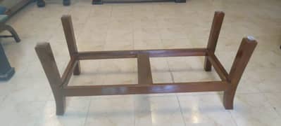 Wooden Solid Brand New Table Set  (Unused)